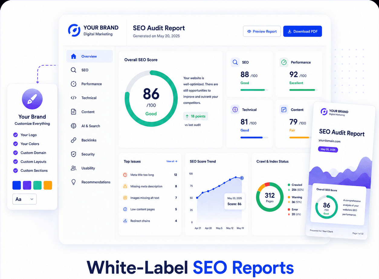 White-Label SEO Reports